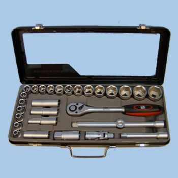Metal Case Series - 29pcs 1/2" Socket Wrench set