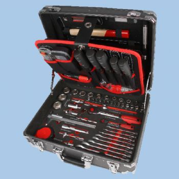 Aluminum Case Series - 125pcs Aluminum Case Tool Set