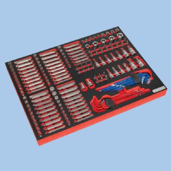 'EVA Tool Tray - 177pcs Specialised Bits & Sockets
