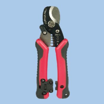 Cable Cutter & Wire Stripper, 8,10,12,14AWG
