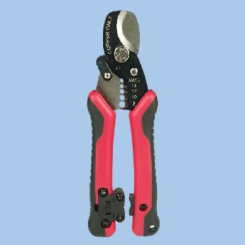 Cable Cutter & Wire Stripper, 4,8,10AWG